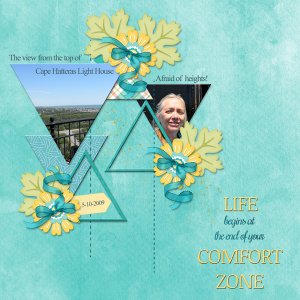 LIFE  begins at the end of your COMFORT ZONE