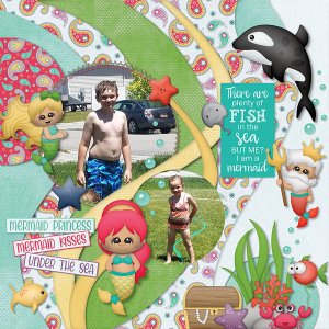 Mermaid Kisses by Boomergirl Design