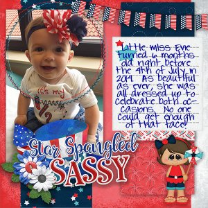 Star Spangled Sassy - July 2020