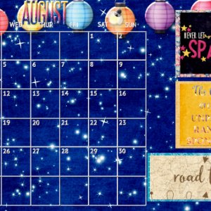 August 2020 calendar