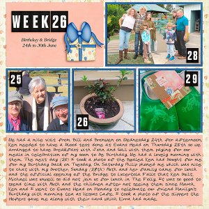 Project Life 2020 Week 26