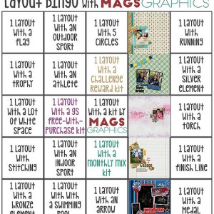 July Layout Bingo