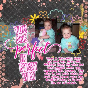 Perfect In Every Way - Layout Challenge #1 July 2020