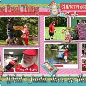 Santa 2020 Summer