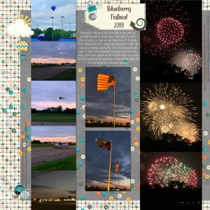July 2020 Created with Rewards: Blueberry Festival 2019