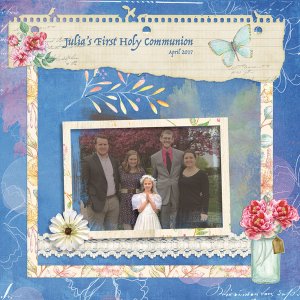 Julia's First Holy Communion