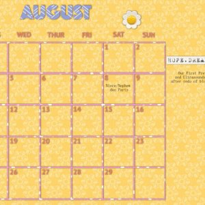 August Desktop