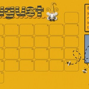 August Desktop