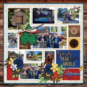 Disneys CA Adventure Grizzly Airfield