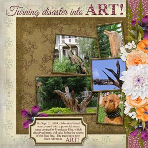 Turning disaster into ART!