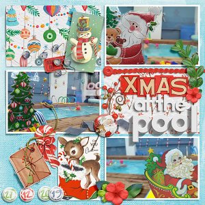 Xmas at the pool