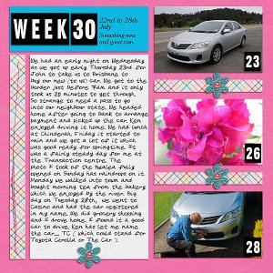 Project Life 2020 - Week 30