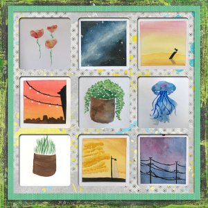 2020-07 July Watercolor Paintings