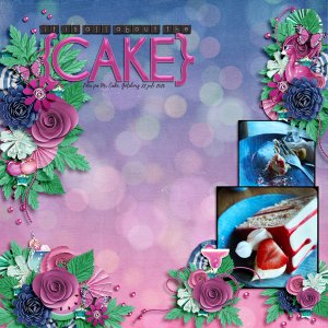 It is all about the cake