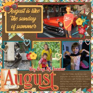 My August 2019