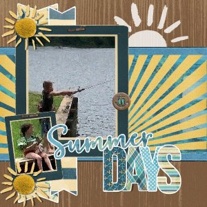 August 2020 Brush Challenge Summer Days
