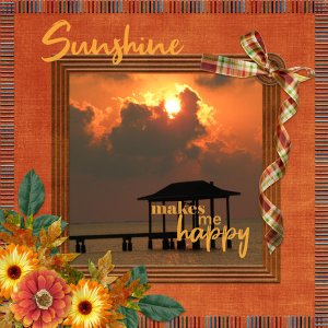 Sunshine ... makes me happy