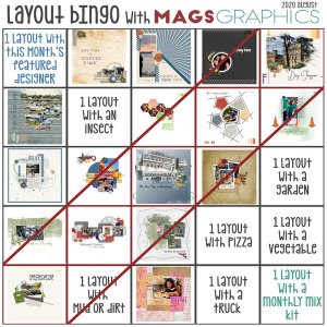 August Layout Bingo