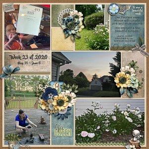 Week 23 of 2020 with a focus on flowers