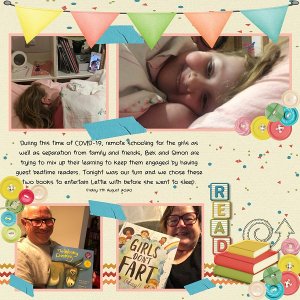 Reading to Lettie