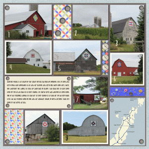 Door County Barn Quilt Trail Left