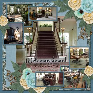 Welcome home!  George Eastman House, Rochester, NY