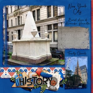 Alexander Hamilton burial NYC 7.19.19