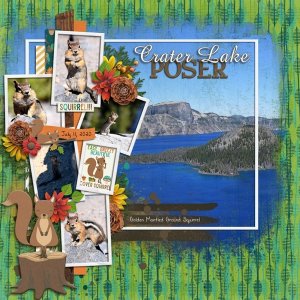 Crater Lake Poser