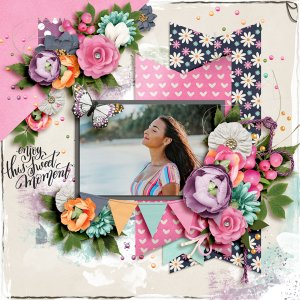 August 2020 GingerScraps: Created With Rewards Challenge