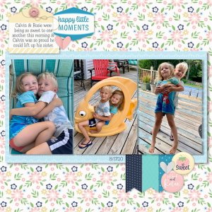 August 2020 Daily Download Challenge: Happy Little Moments