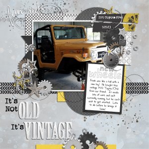 Its Not Old Its Vintage