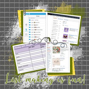 Lists Galore!