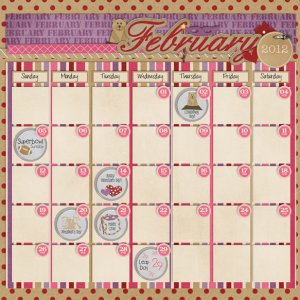 February Calendar