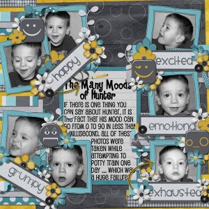 The Many Moods of Hunter