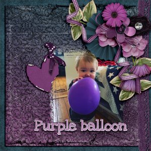 Purple-balloon