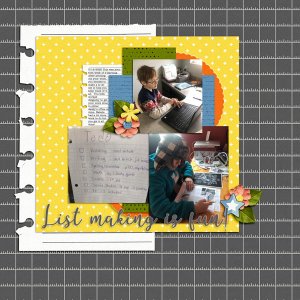 List Making