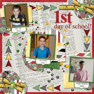 1st day of school!