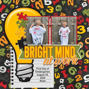 Bright Mind at work $2.00 Tuesday
