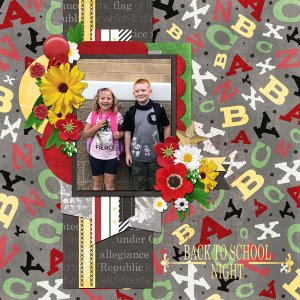 Back to school night