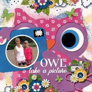Owl take a photo