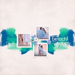 be{ach} happy