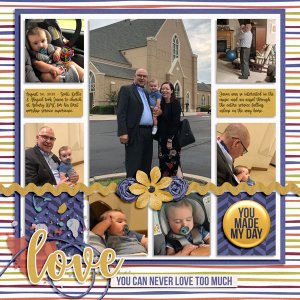 Jaxon's 1st church experience 8.30.20