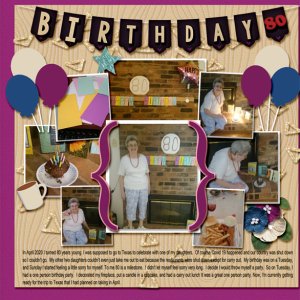 80th Birthday