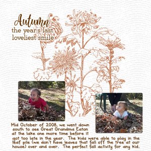 Jumping in Leaves