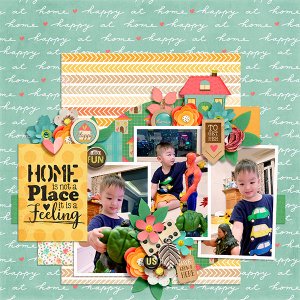 Happy at home