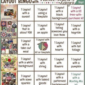 Bingo Card 2020 09