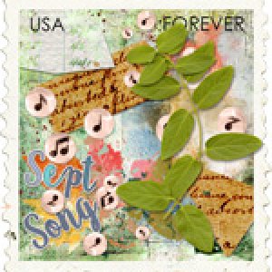 Sept Song Postage Stamp