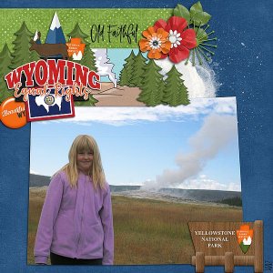 Wyoming Yellowstone Park