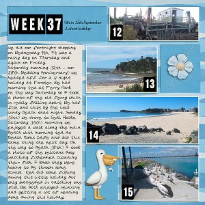 Project Life 2020 Week 37 - A Little Holiday