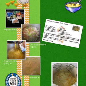 Amish Chicken Corn Soup